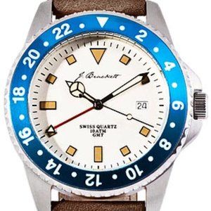 J. Brackett "Greenwich" Men's Watch 44 MM